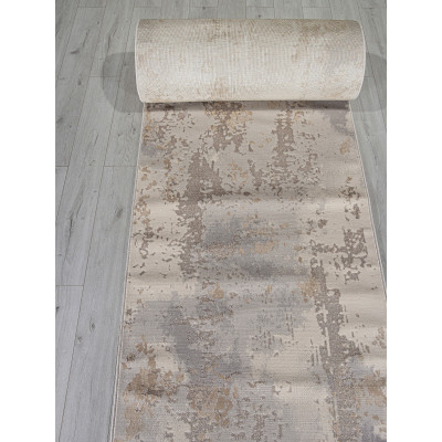 Ковер F171 - DARK BEIGE - Дорожка - коллекция LIMAN