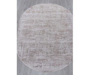 Ковер GL012A - BROWN / BROWN - Овал - коллекция NENSI