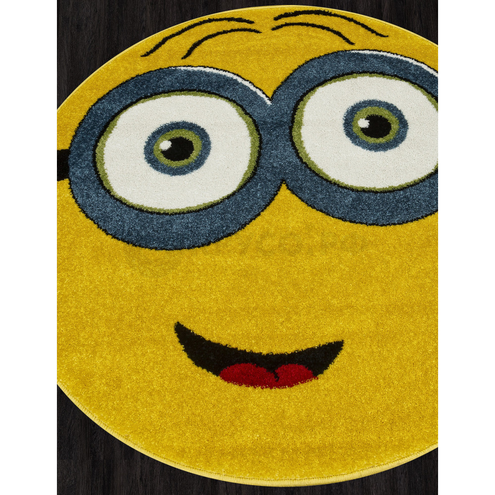 Ковер NC13 - YELLOW - Круг - коллекция SMILE Ковер NC13 - YELLOW - Круг - коллекция SMILE